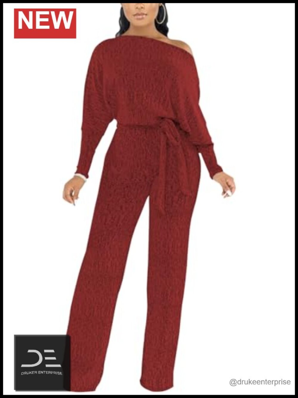 Sequin Off Shoulder Wide Leg Jumpsuit Long Sleeve Clubwear Romper